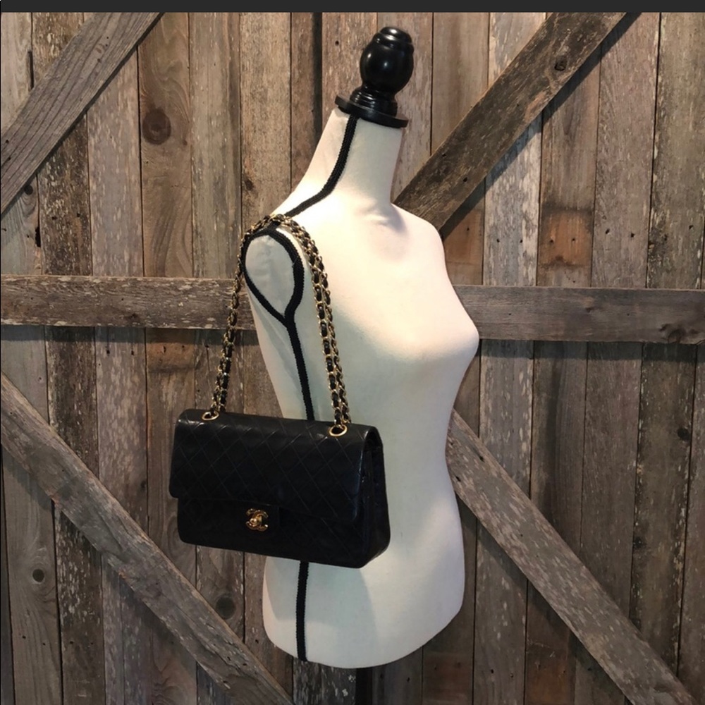 Chanel double flap 25